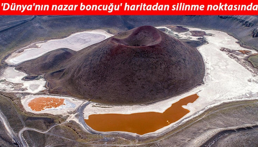 Meke Gölü haritadan silinme noktasında