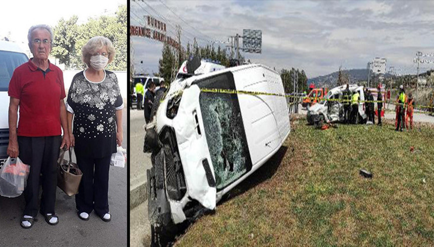 Kamyonet ile çarpışan hafif ticari araçtaki çift öldü