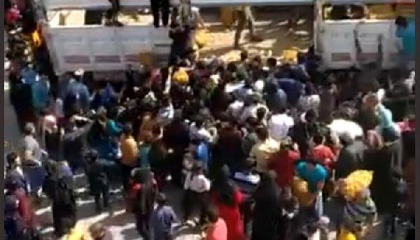 Şanlıurfada izdihama yol açan patates dağıtımına inceleme başlatıldı