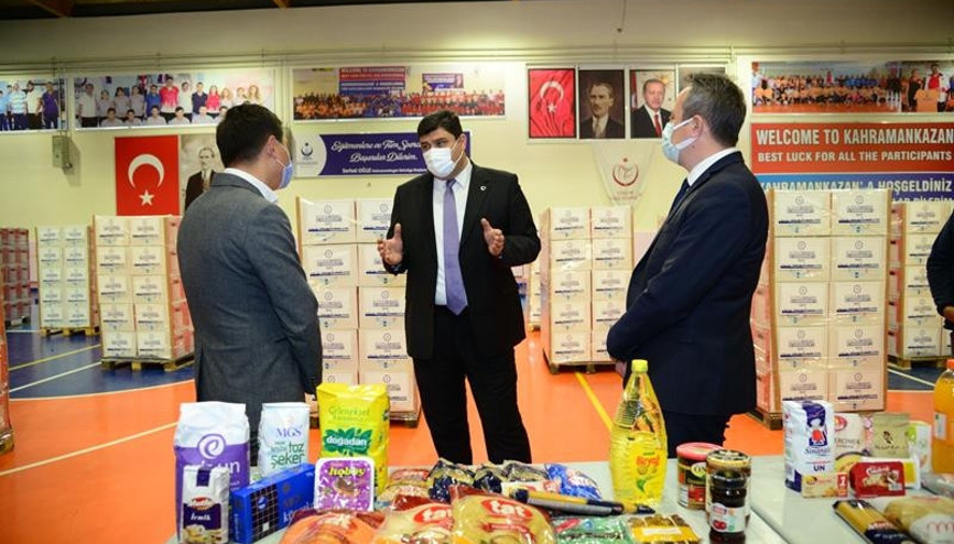 5 bin koli dağıtılıyor