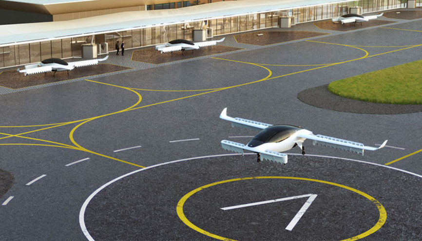 Uçan taksiyle Münih-Nürnberg arası 300 euro