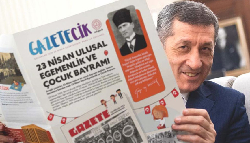 Bakan Selçuk duyurdu Çocuklara özel 23 Nisan gazetesi çıktı