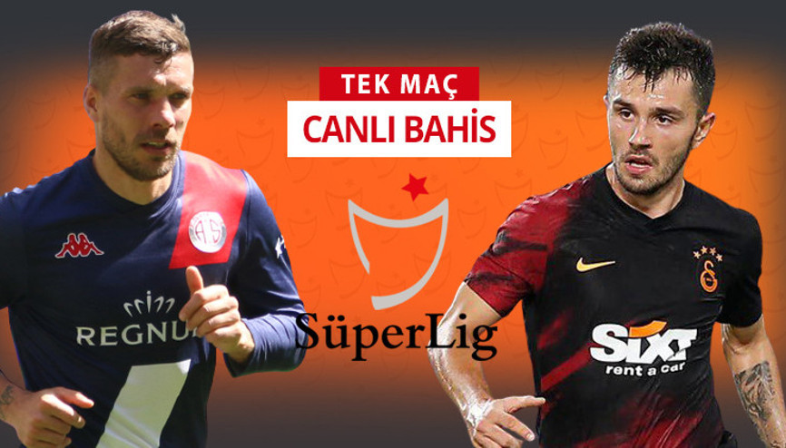 Antalyasporda 4 sakat, artı 3 de belirsiz Galatasaray maçına iddaa oynayanların %60ı...