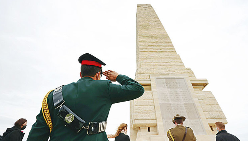 Çanakkale Şehitleri’ne saygı töreni