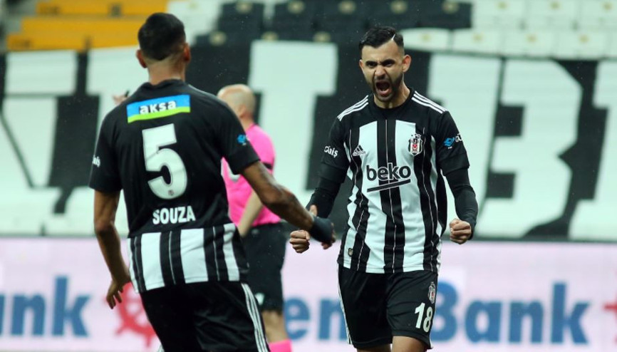 Beşiktaşta Rachid Ghezzalı Avrupada sadece bir kişi geçebildi