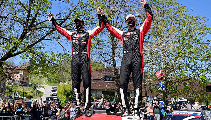 Dünya Ralli Şampiyonasında Hırvatistan etabını Sebastien Ogier kazandı