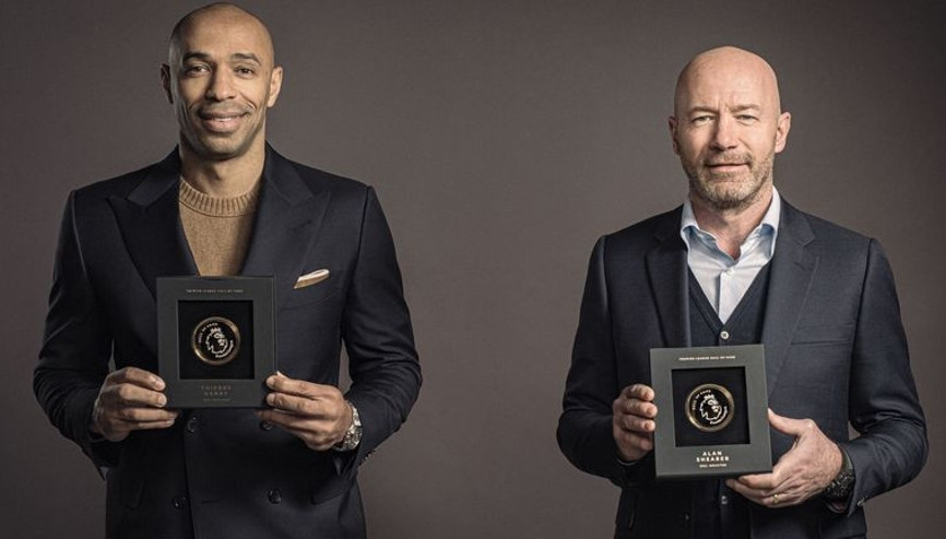 Premier Ligde Şöhretler Müzesinin ilk üyeleri Shearer ve Henry