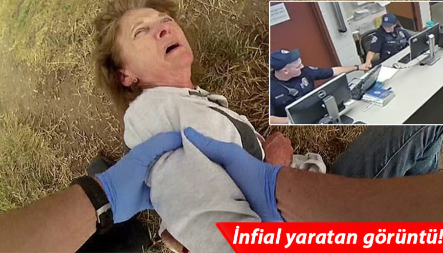 ABDde polis şiddeti bitmiyor: Yaşlı kadını acımasızca dövdüler
