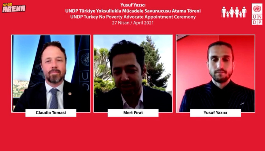 UNDP Türkiye, milli futbolcu ve Lille’in yıldızı Yusuf Yazıcı’yı “Yoksullukla Mücadele Savunucusu” ilan etti