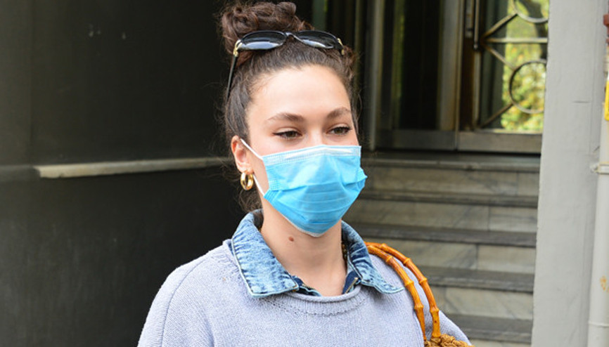 Melisa Şenolsun yeni dizi toplantısında