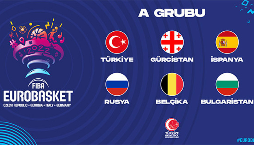 A Milli Erkek Basketbol Takımının EuroBasket 2022 fikstürü açıklandı
