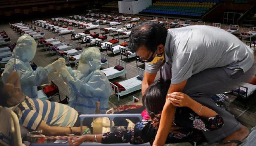 Son dakika haberler... Hindistanda çaresiz kalan hastalar için camiler ve İslami okullar Kovid-19 merkezine çevrildi