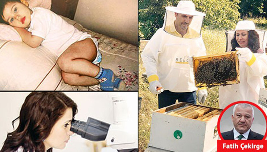 Oğlunu kurtarmak için arı kovanından mucize yarattı