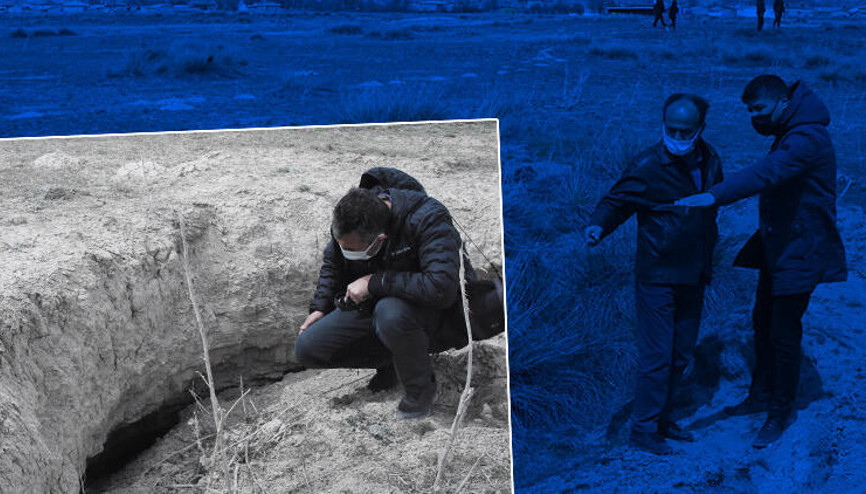 1 kilometrelik alanda 100ün üzerinde obruk tespit edildi