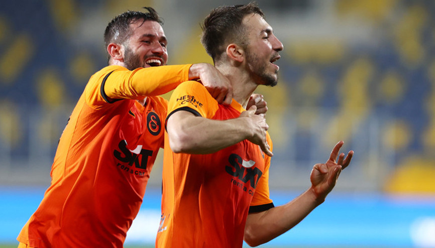 Galatasarayda Halil Dervişoğlundan gol sevinci açıklaması