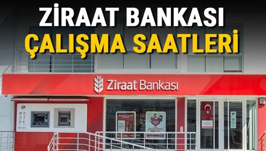 ZİRAAT BANKASI ÇALIŞMA SAATLERİ 2026 - Ziraat Bankası kaçta açılıyor, kaçta kapanıyor, kaça kadar açık Ziraat bankası hafta sonu, öğle arası açılış ve kapanış saatleri ZİRAAT BANKASI ÇALIŞMA SAATLERİ 2026 - Ziraat Bankası kaçta açılıyor, kaçta kapanıyor, kaça kadar açık Ziraat bankası hafta sonu, öğle arası açılış ve kapanış saatleri