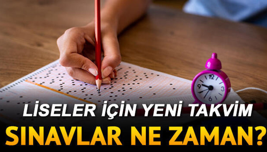 Lise 2. dönem sınavları ne zaman yapılacak, iptal mi oldu MEB lise sınavlarının tarihi belli oldu İşte sınav takvimi