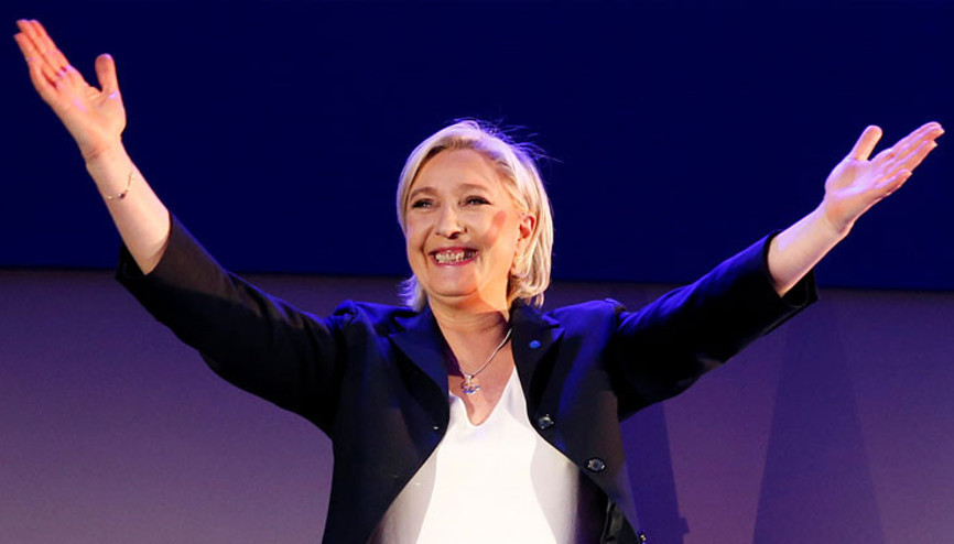Le Pen Müslümanların da oyuna göz dikti Le Pen Müslümanların da oyuna göz dikti