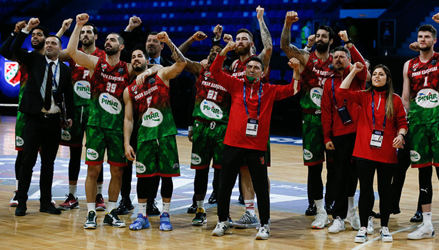 ERA Nymburku 84-73 yenen Pınar Karşıyaka, FIBA Şampiyonlar Liginde yarı finale yükseldi