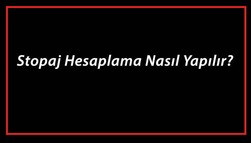 Stopaj Hesaplama Nasıl Yapılır Kira Stopaj Hesaplama İşlemi