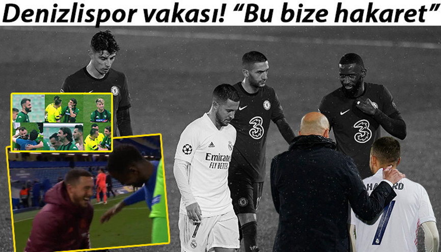 Son Dakika: Real Madridde Eden Hazardın maç sonu görüntüsü geceye damga vurdu Chelsea finale yükselince... Son Dakika: Real Madridde Eden Hazardın maç sonu görüntüsü geceye damga vurdu Chelsea finale yükselince...