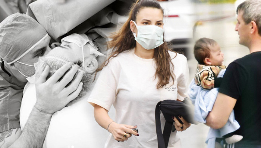 Gökhan Töre ile Buket Töre’nin 3 aylık kızı Adel ilk kez görüntülendi