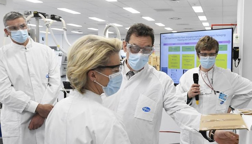 ABden BioNTech-Pfizer ile 1,8 milyar dozluk aşı sözleşmesine onay