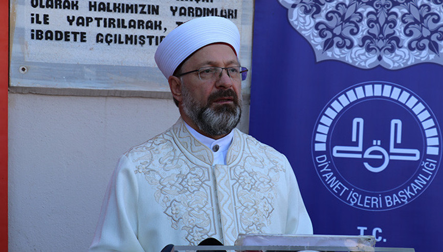 Son dakika... Diyanet İşleri Başkanı Ali Erbaştan İsraile çok sert tepki