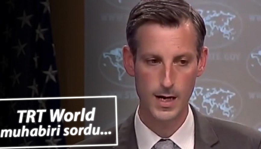 TRT World muhabiri sordu, ABD Dışişleri Sözcüsü Filistinli çocuklarla ilgili soruya yanıt veremedi