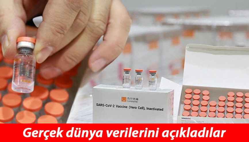 Son dakika haberler: Sinovac aşısının gerçek dünya verileri açıklandı İşte Türkiyenin de kullandığı aşının etki oranı