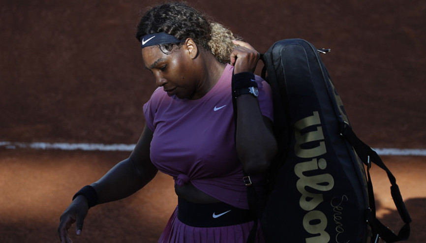 Serena Williams, İtalya Açıka erken veda etti