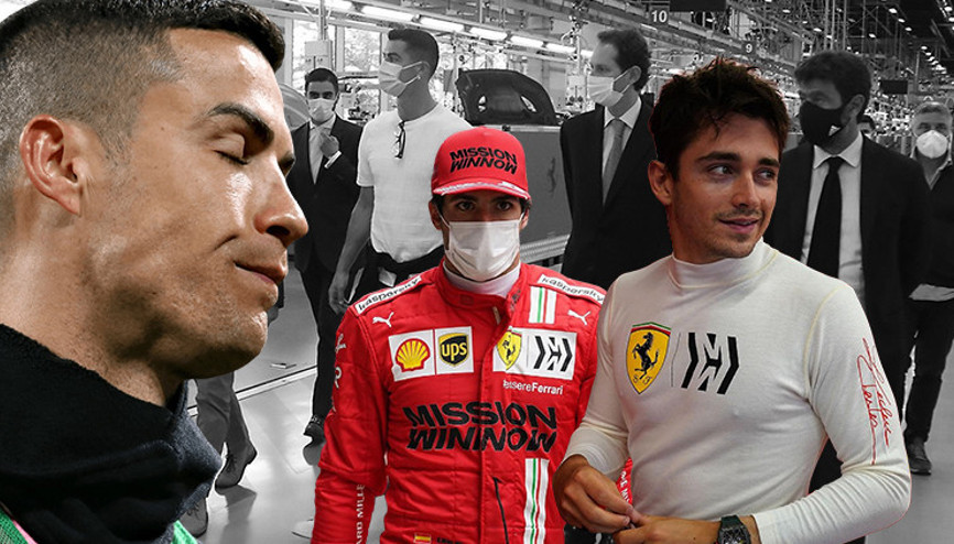 Son dakika: Ronaldonun ziyareti olay oldu Juventusta Ferrari krizi...