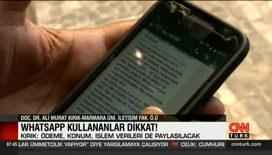 WhatsAppın gizlilik sözleşmesi için süre doldu WhatsAppın gizlilik sözleşmesi için süre doldu