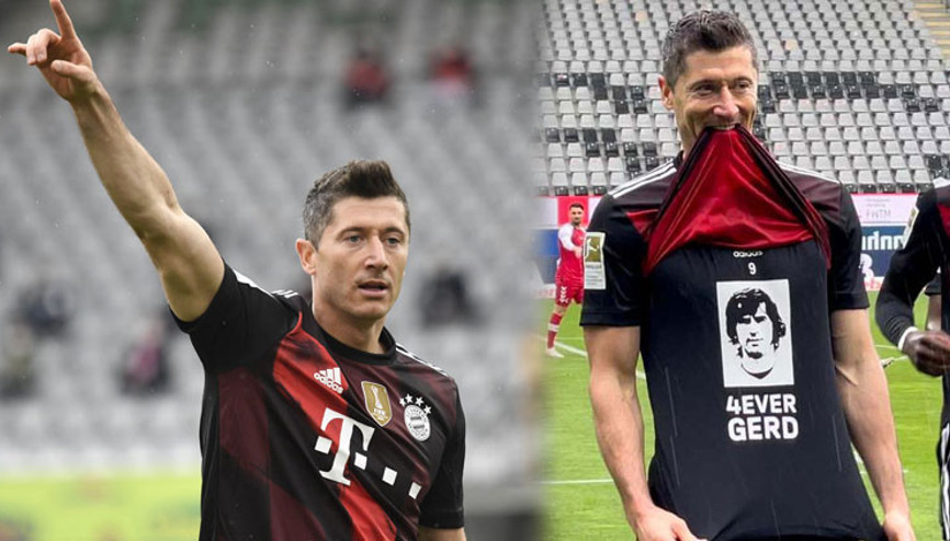 Robert Lewandowski, Gerd Müllerin 49 yıllık rekoruna ortak oldu