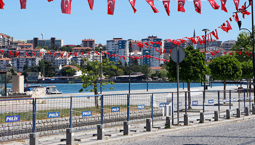 Çanakkalede sahiller ve parklar kapatılmıştı Yasak 1 Hazirana kadar devam edecek