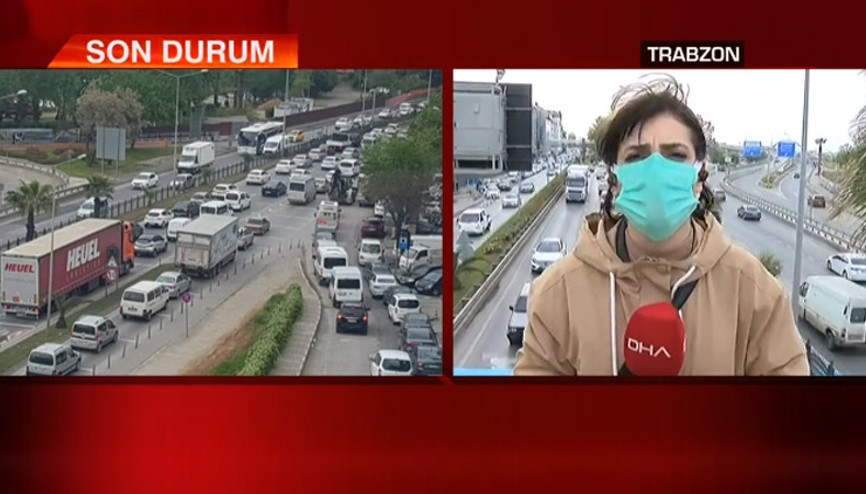 Karadenize çay ve fındık göçü Kısıtlamalar kalktı, trafik durma noktasına geldi