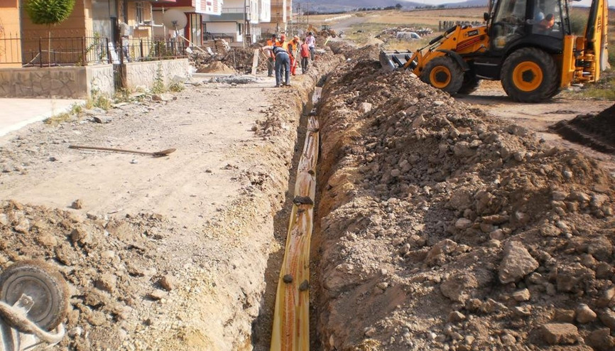 Beş ilçeye daha doğalgaz gidecek