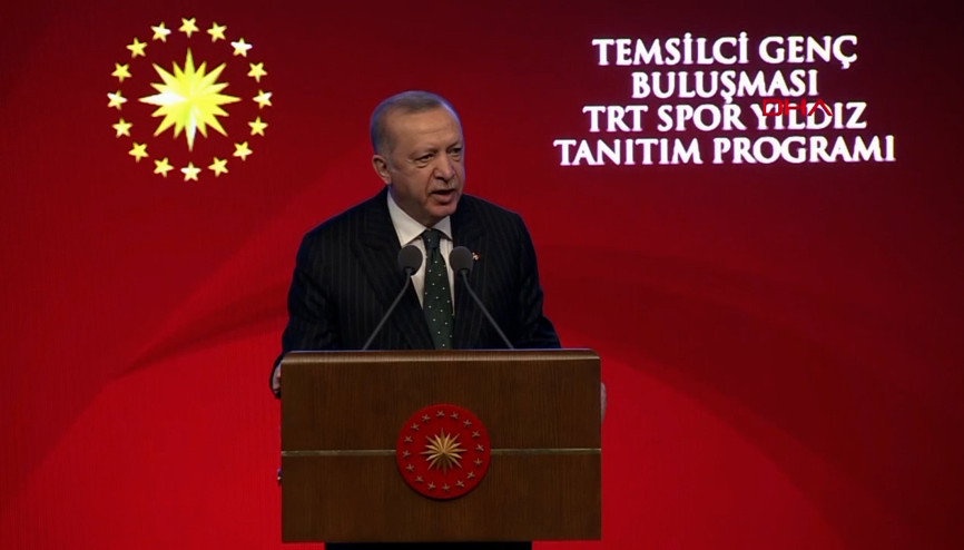 Cumhurbaşkanı Erdoğan, TRT Spor Yıldız Tanıtım Programında konuştu