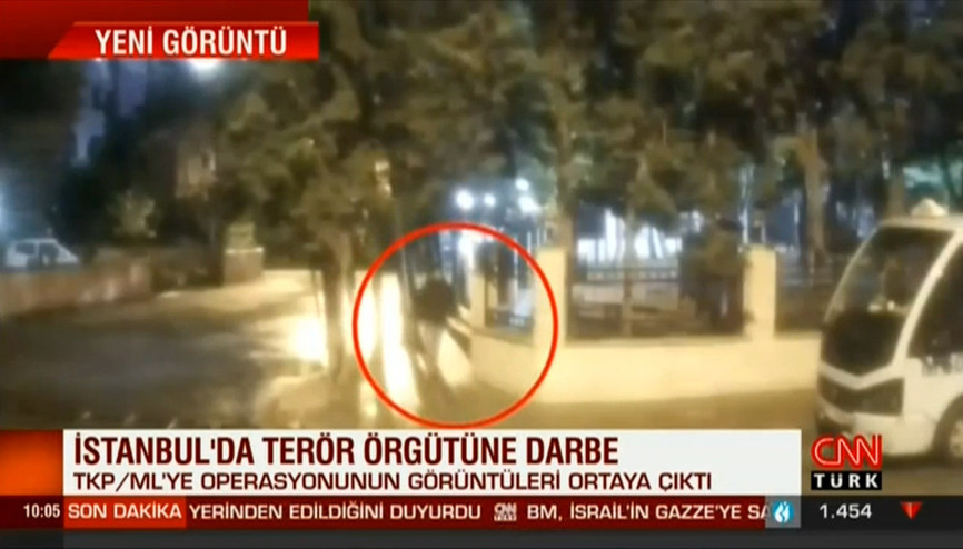 İstanbulda terör örgütüne darbe