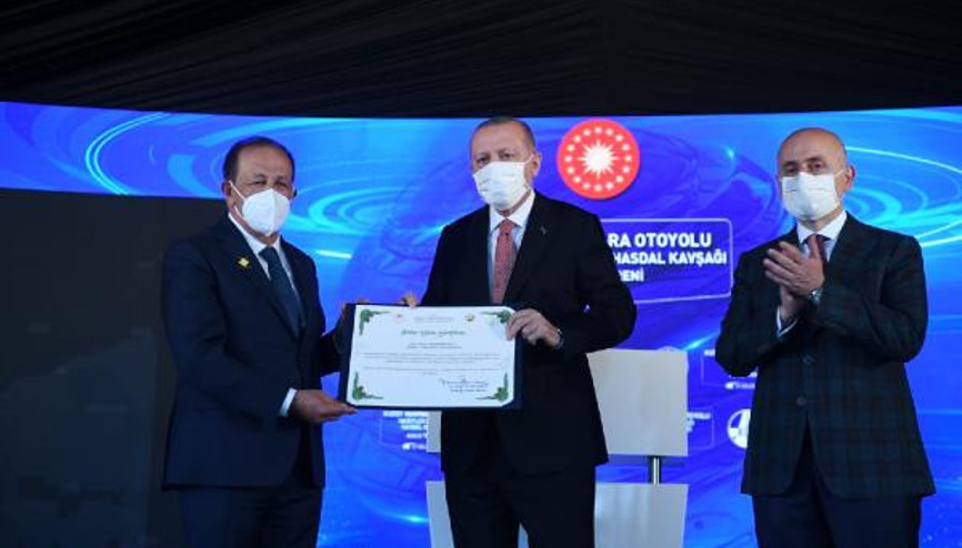 Cumhurbaşkanı Erdoğan adına hatıra ormanı kuruldu