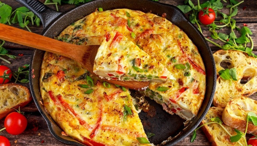 Sebzeli Omlet Tarifi