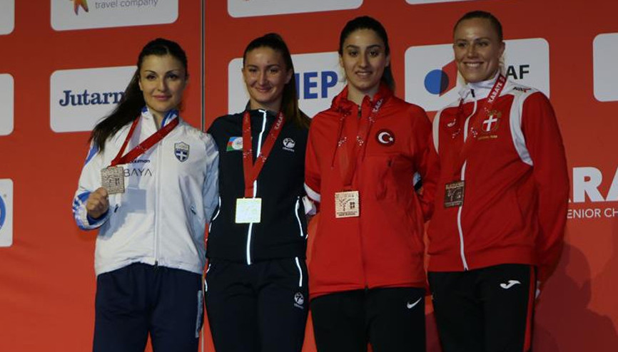 Avrupa Karate Şampiyonasında millilerden madalya yağmuru