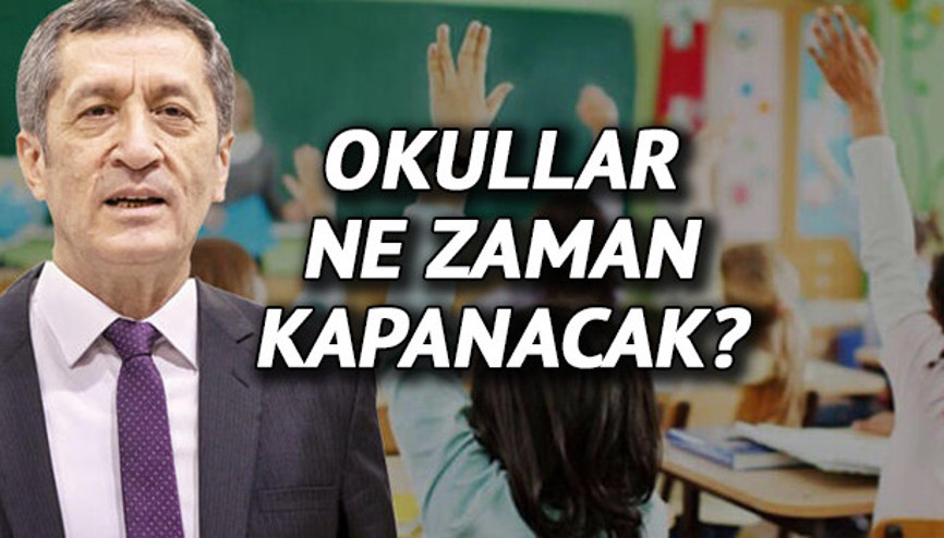 Okullar ne zaman kapanacak Uzaktan eğitim ne zaman bitecek MEB duyurdu Okullar ne zaman kapanacak Uzaktan eğitim ne zaman bitecek MEB duyurdu