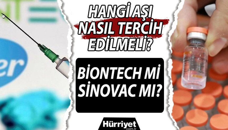 Koronavirüs aşısında tercih neye göre olmalı.. BioNTech mi, Sinovac mı.. Aşı ne kadar koruyor İşte uzmanların görüşleri