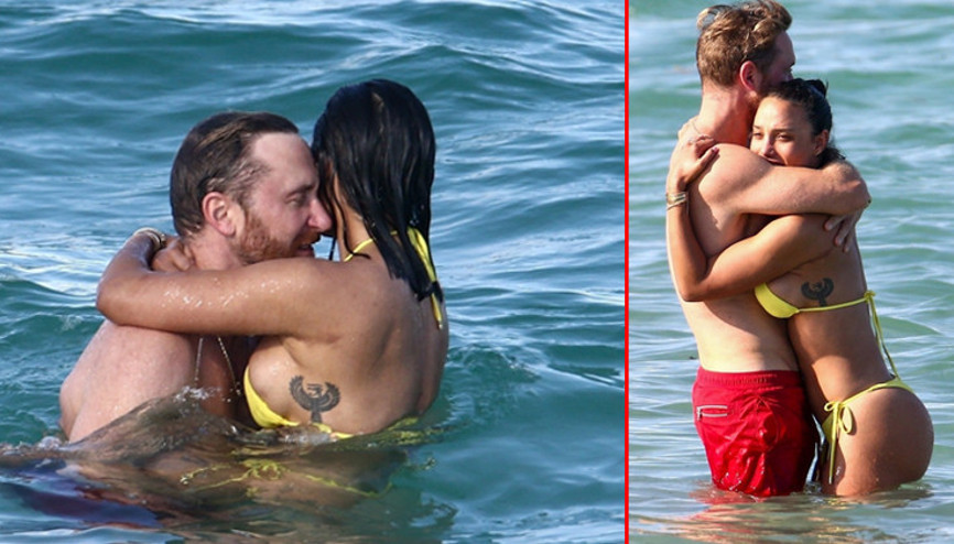 Ayrılmam senden David Guetta ve sevgilisi Jessica Ledon bir an bile birbirlerinden ayrılmadı