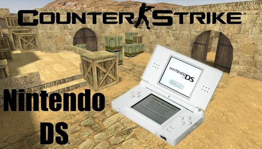 CS:GO hayranı bir oyuncu, oyunun Nintendo DS versiyonunu oluşturdu