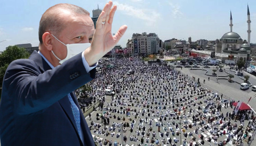 Son dakika: Taksim Camii ibadete açıldı Kalabalık meydana taştı Son dakika: Taksim Camii ibadete açıldı Kalabalık meydana taştı