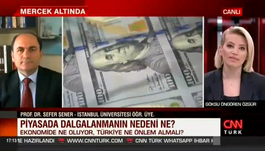Prof. Dr. Sefer Şener, hem küresel hem yerel piyasalardaki dalgalanmaların nedenlerini anlattı