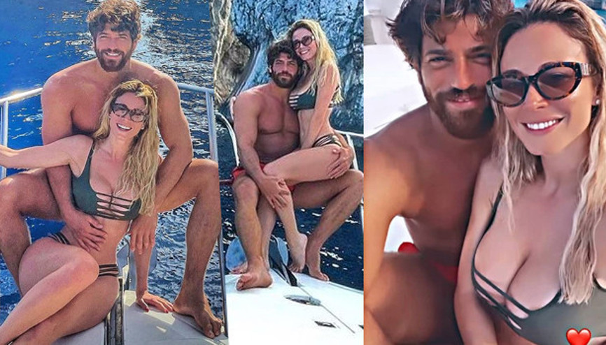 Diletta Leotta ve Can Yamandan Capri’de aşk pozları