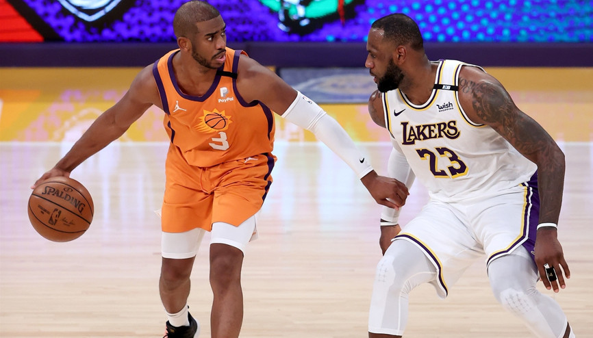 NBAde Gecenin Sonuçları: Suns, Lakers serisinde durumu eşitledi